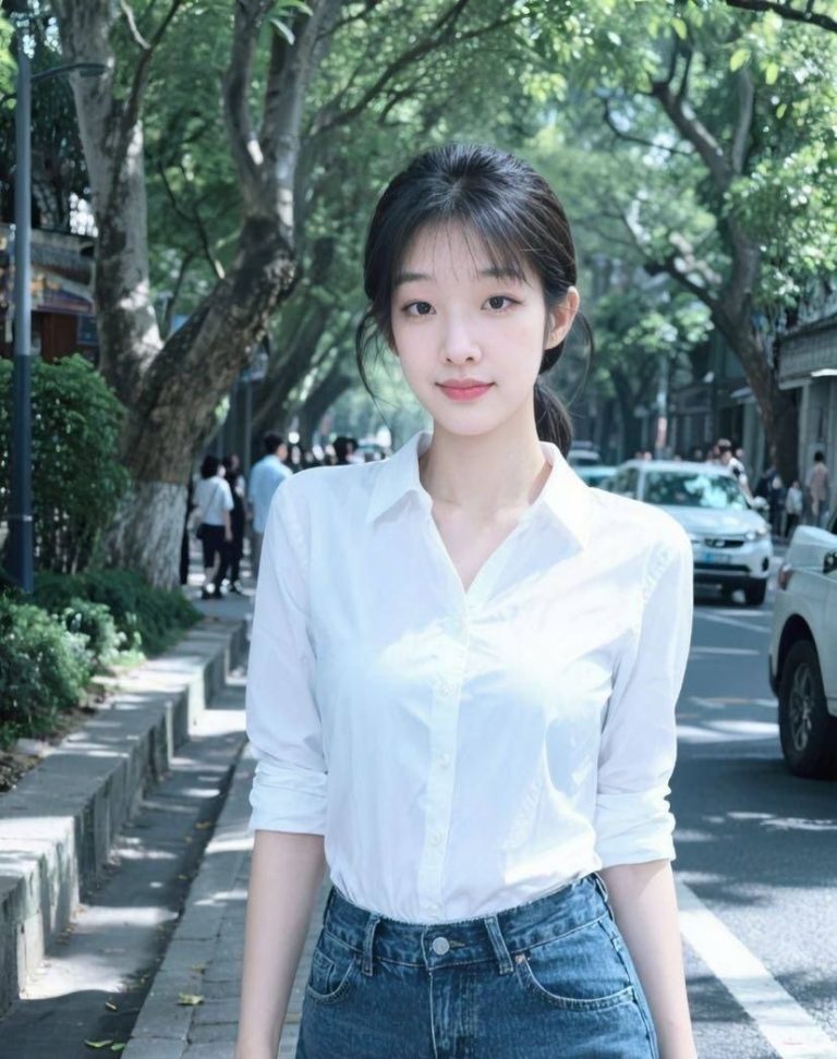 大长腿、少女感、清纯、甜美