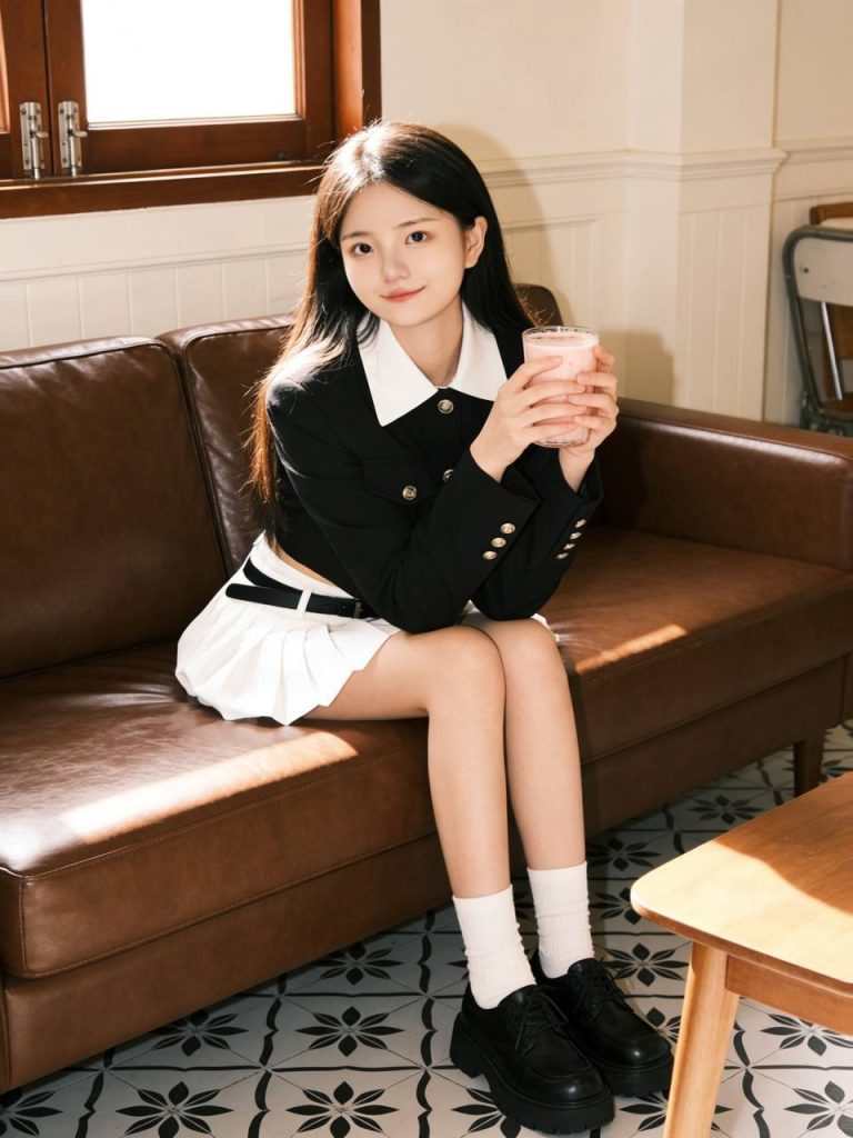 少女感、丝袜诱惑、清纯、甜美