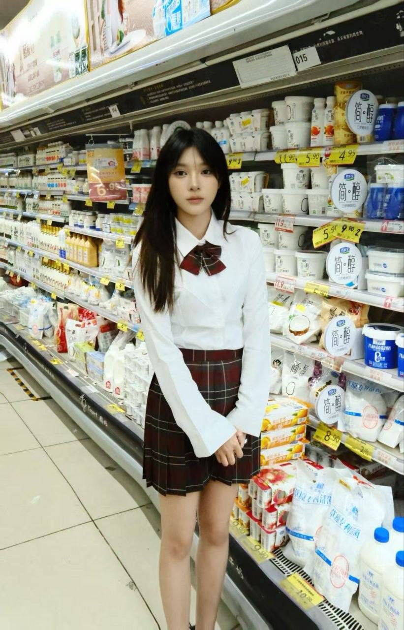 可御可甜、制服丝袜、新人下海