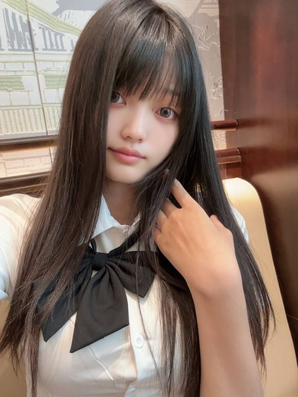 制服诱惑、清纯、甜美、温柔