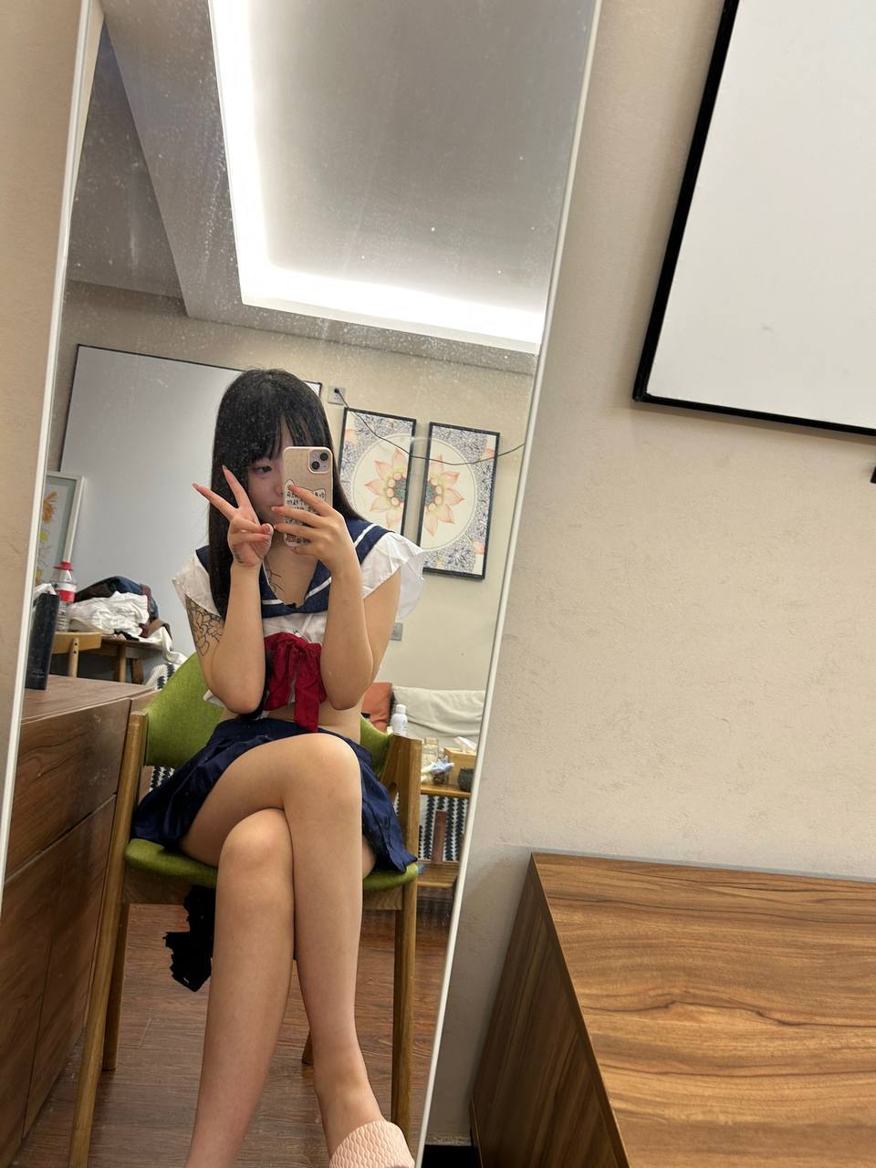 少女感、人美声甜、制服丝袜（西安市、陕西省）资料图片第 2 张
