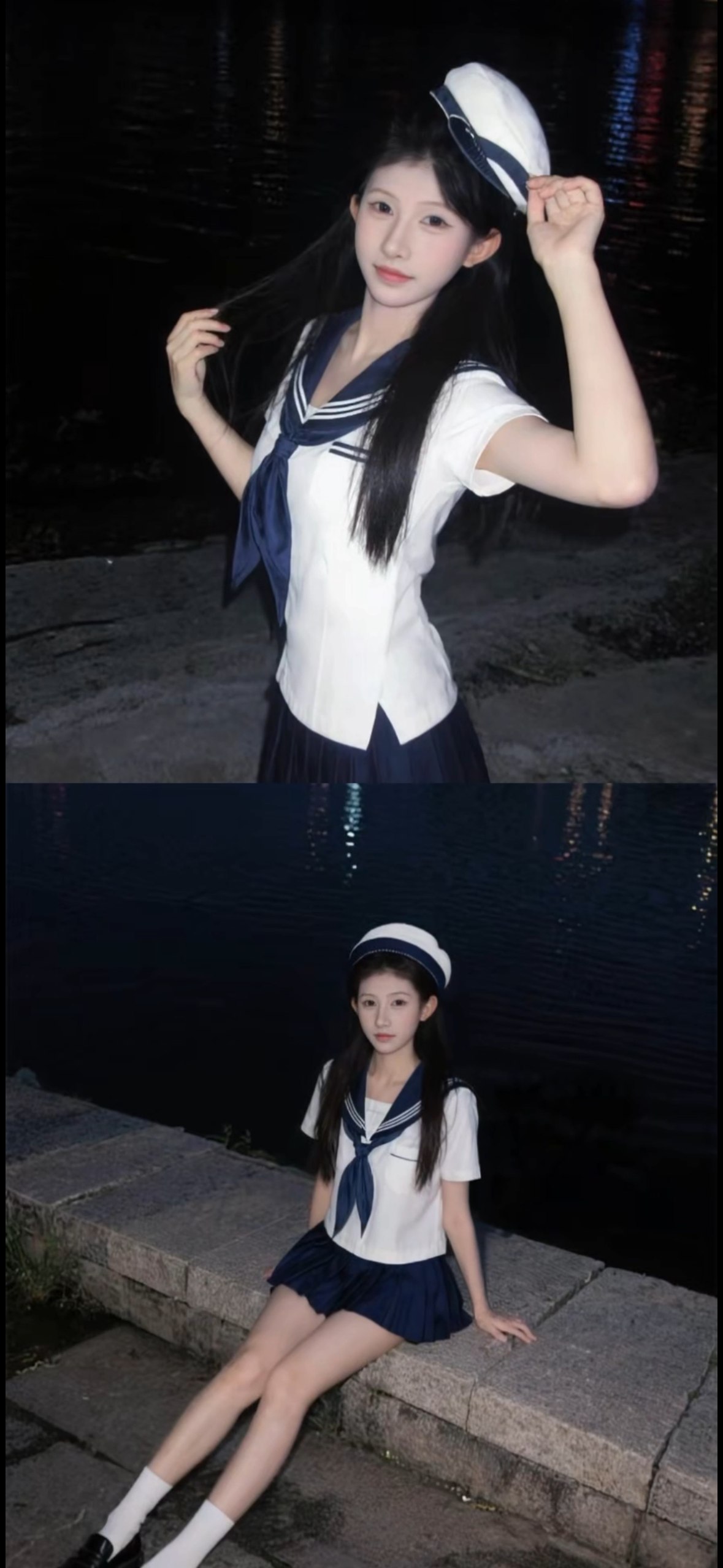少女感、大长腿、学生感