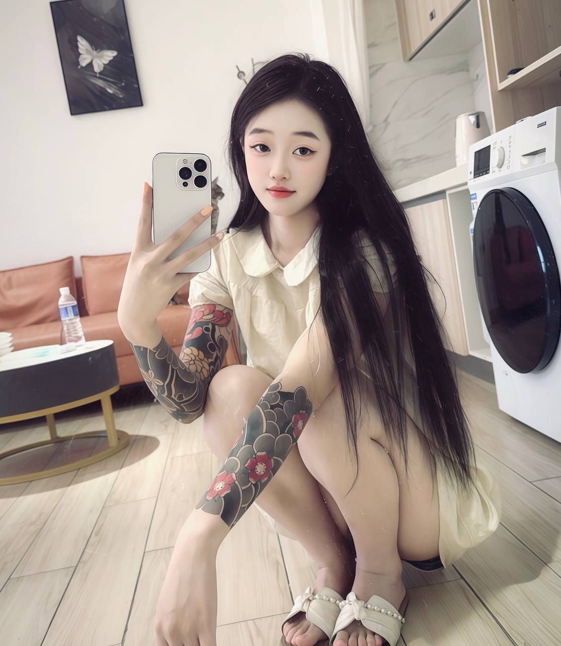 少女感、大长腿、清纯、甜美