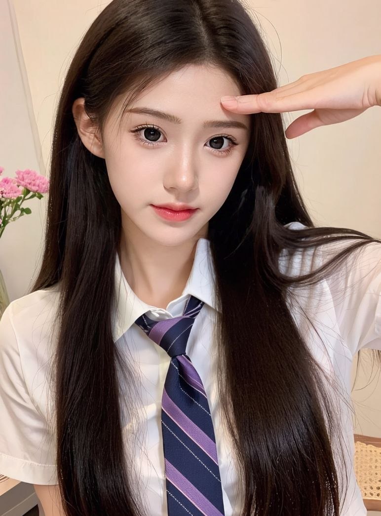 少女感、大长腿、清纯、甜美