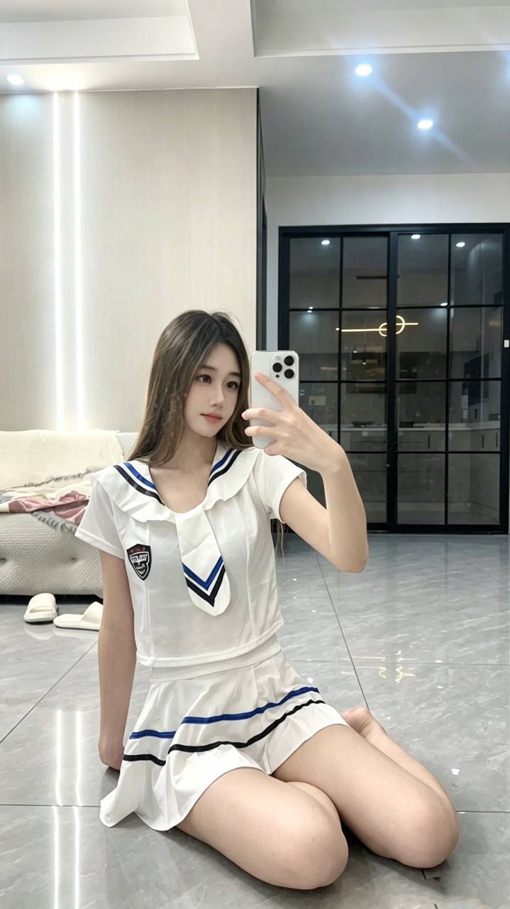 少女感、丝袜制服、清纯、甜美