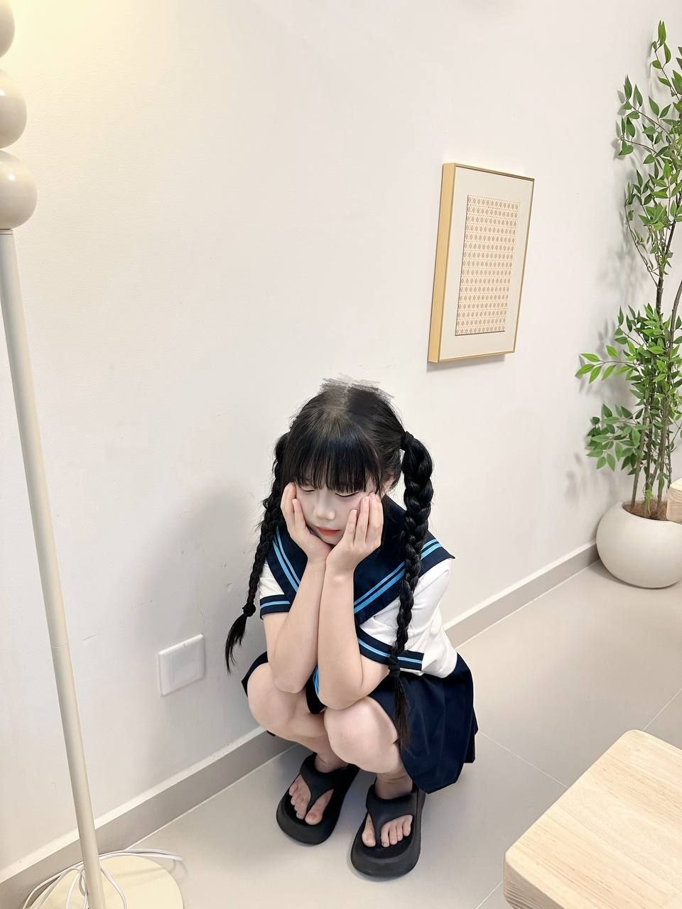 少女感、制服诱惑、清纯、甜美