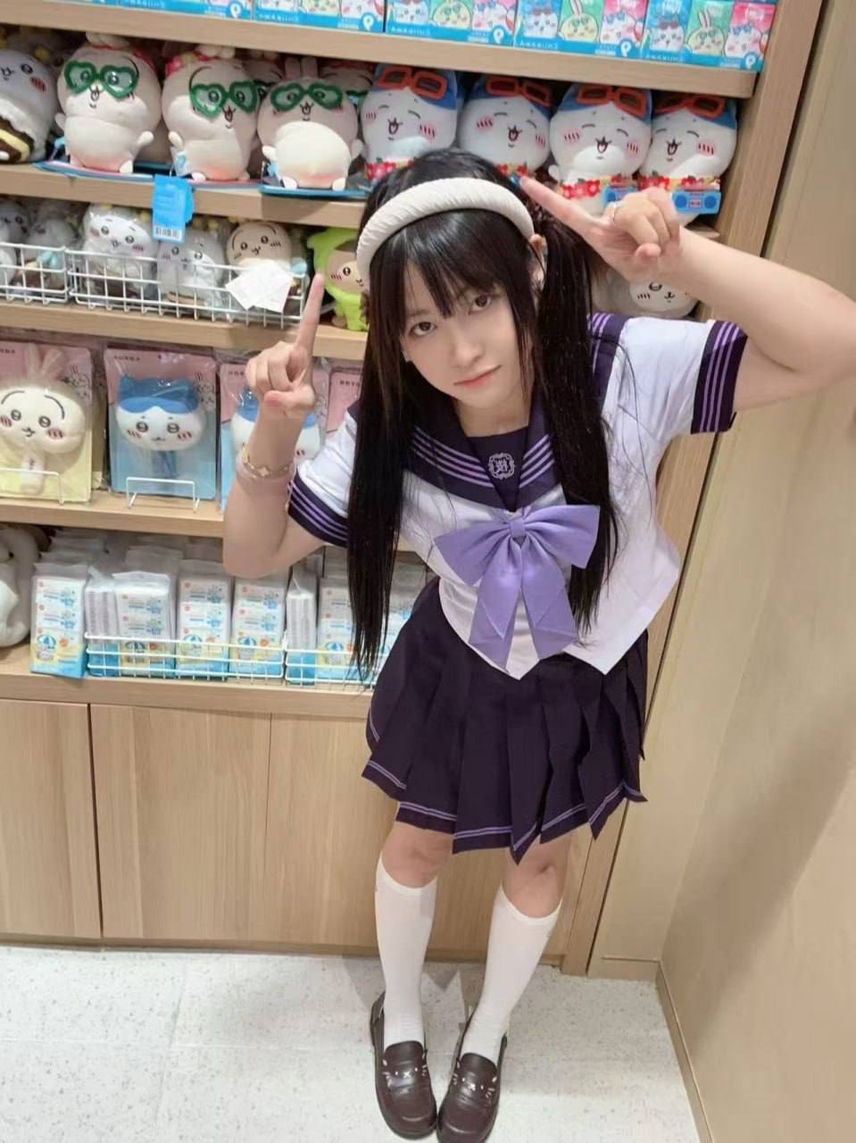 甜御可爱、制服丝袜、清纯