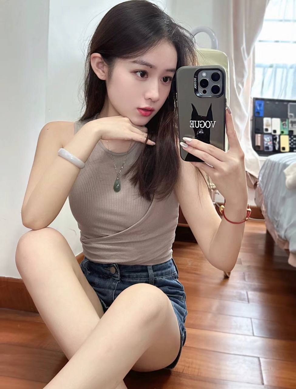 少女感、大长腿、清纯、甜美