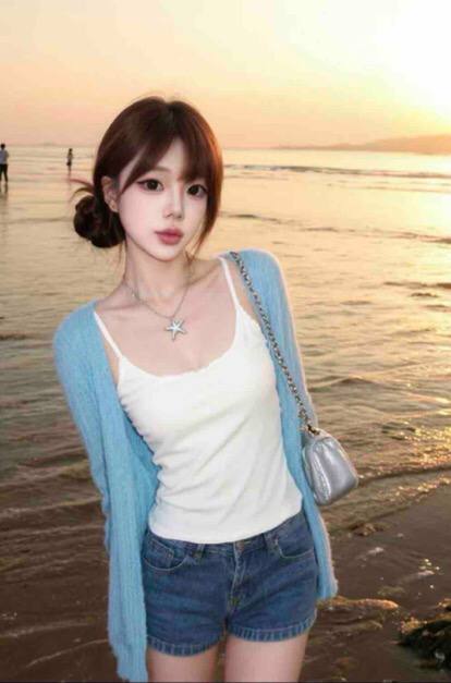 少女感、高挑、清纯、甜美