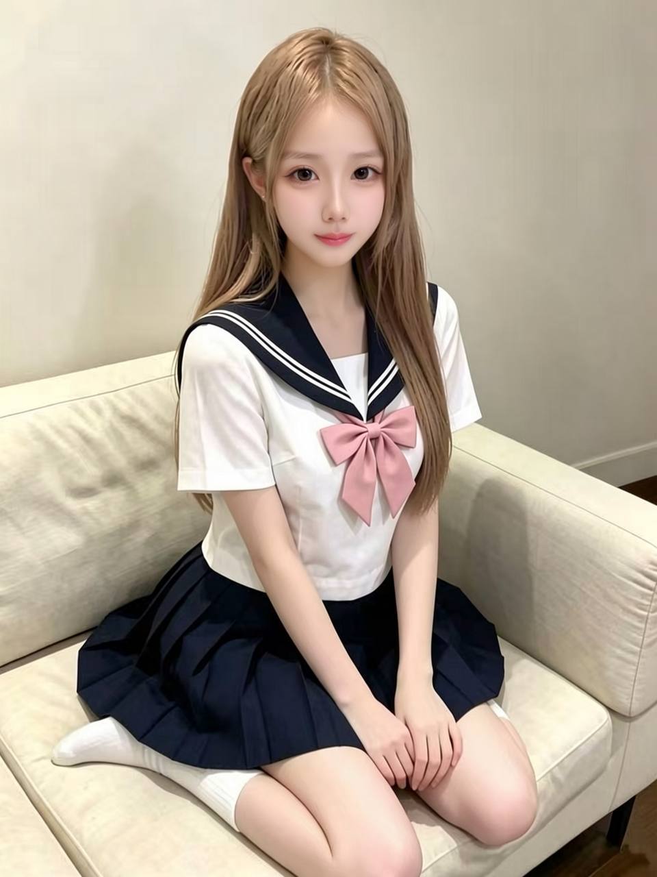 少女感、JK白丝、水多、清纯（西安市、陕西省）资料图片第 1 张