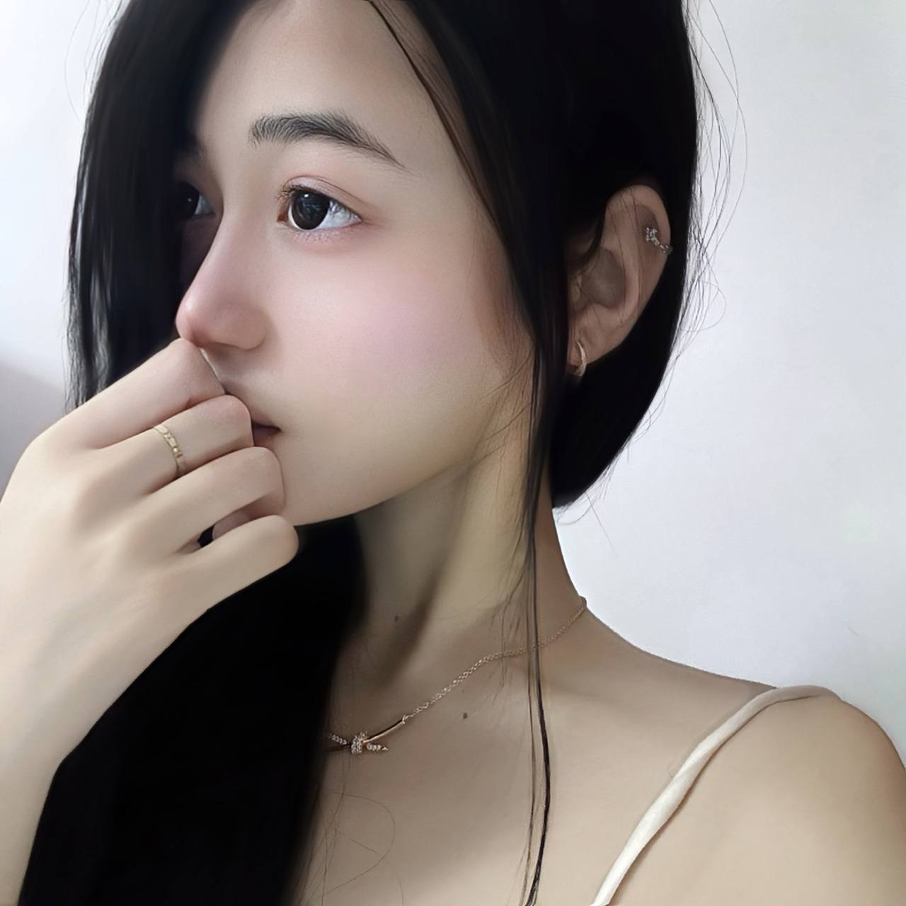 少女、清纯、态度好、甜美