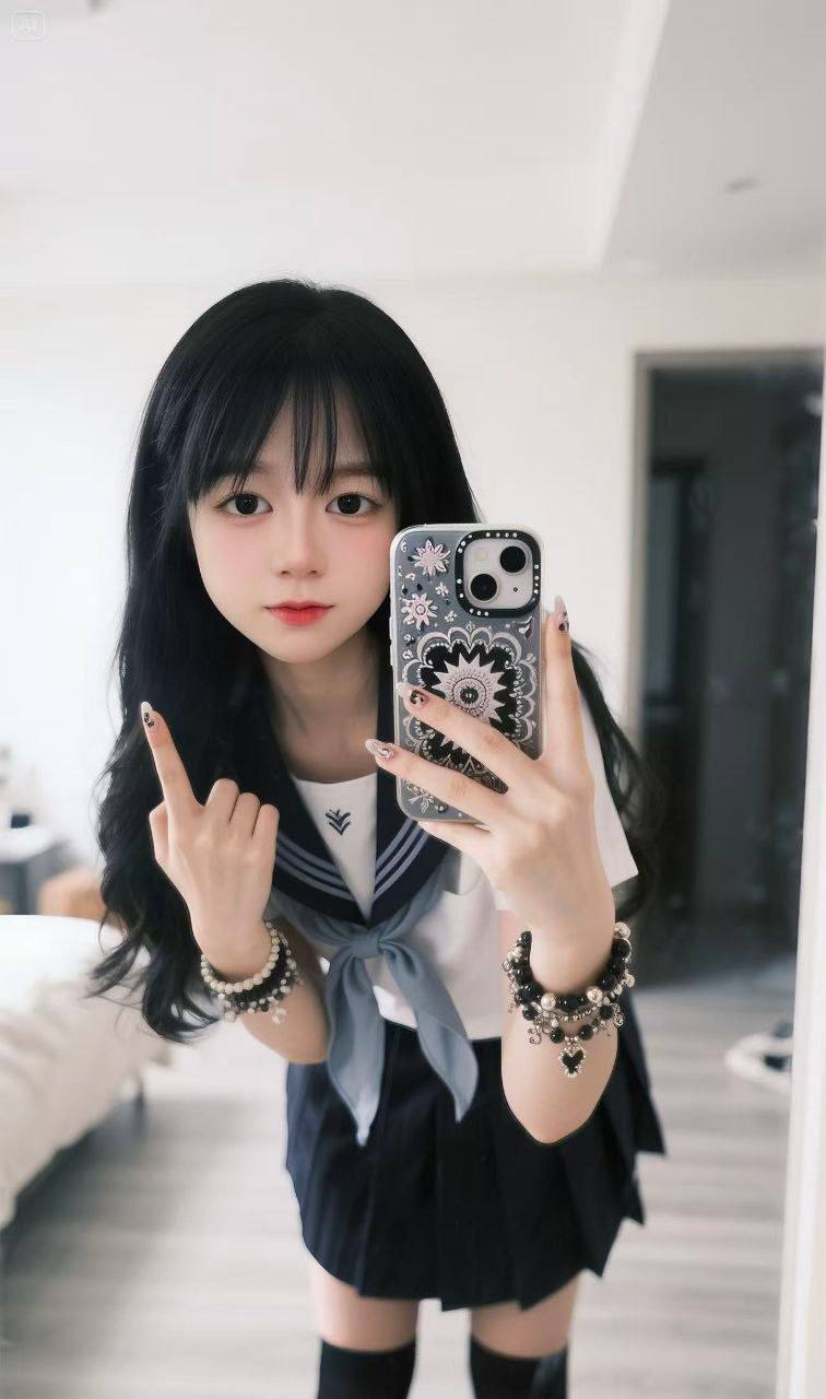 少女感、一线天、制服风、丝袜制服（广东省、深圳市）资料图片第 10 张