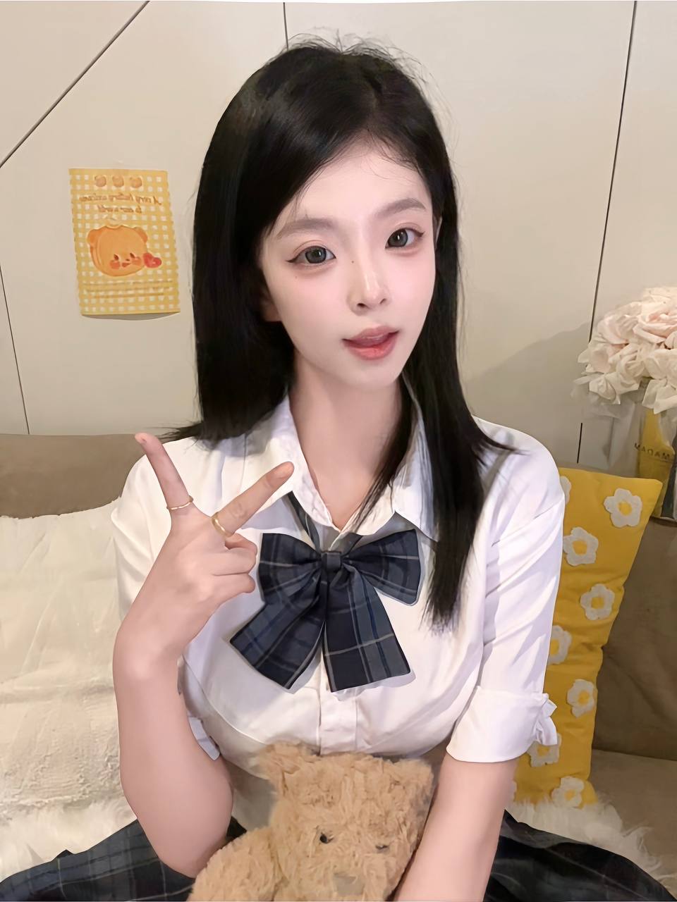 少女感、大长腿、清纯、甜美