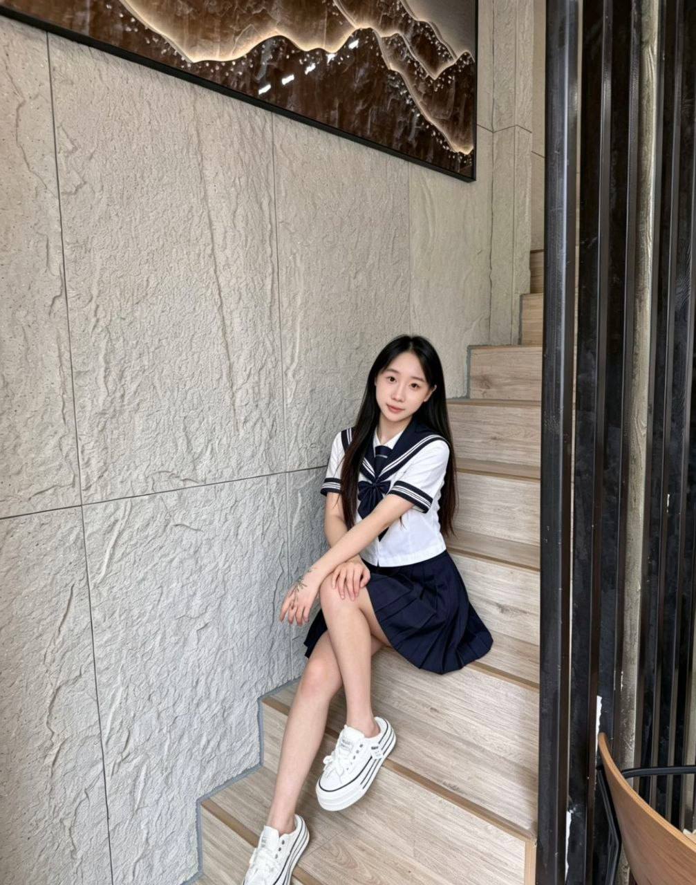 温柔可人、可爱萝莉、丝袜制服（西安市、陕西省）资料图片第 3 张